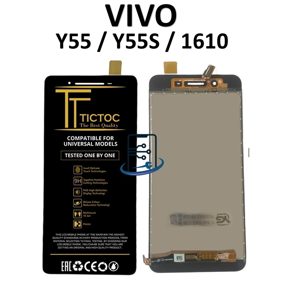 LCD TOUCHSCREEN VIVO Y55 - LCD VIVO Y55S 1610 COMPLETE ORIGINAL