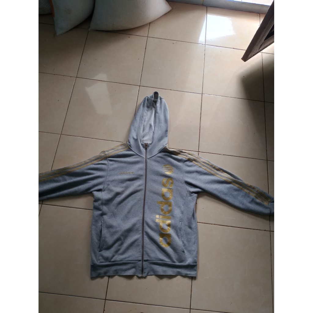 Hoodie Zipper Adidas