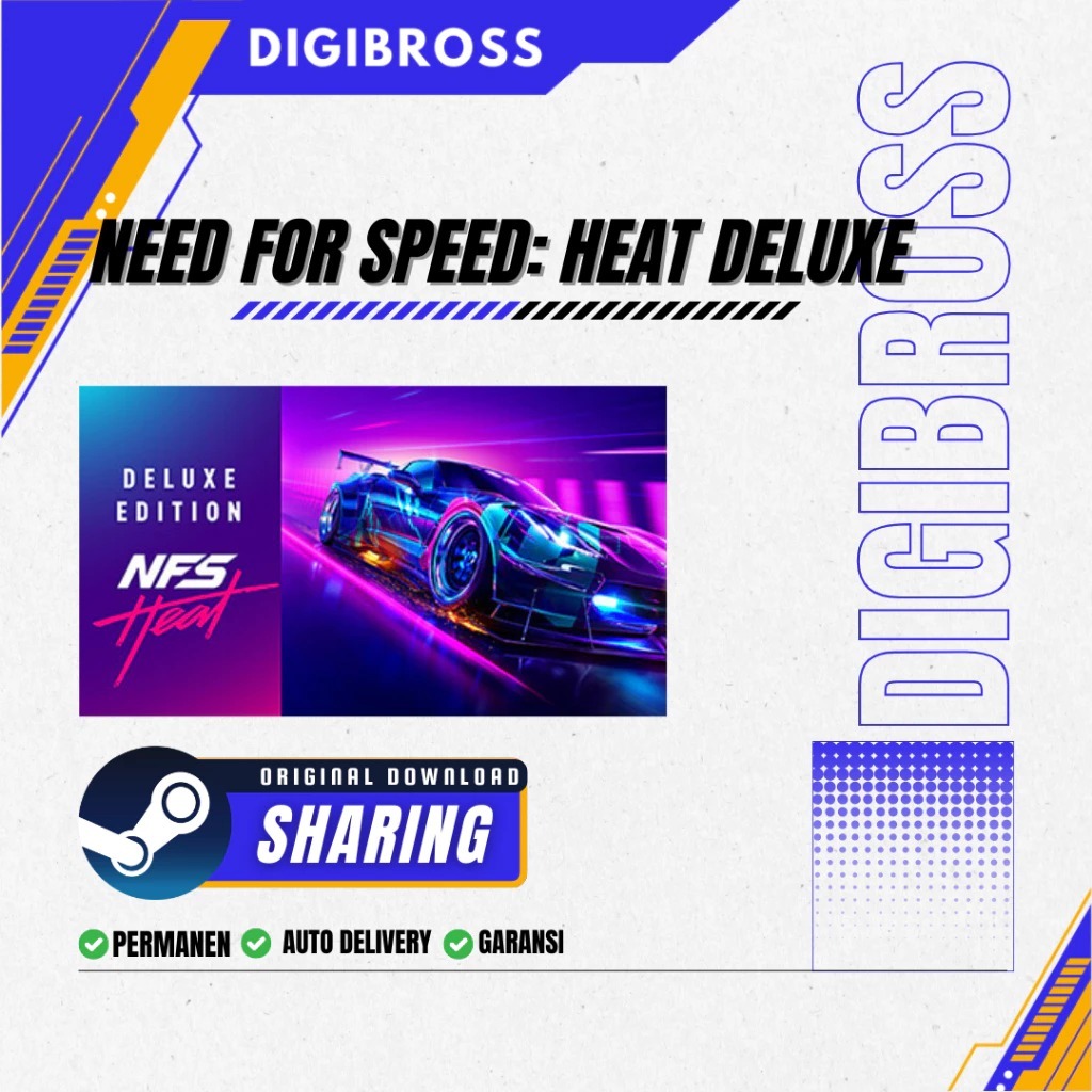 [BONUS GAME RANDOM] Need for Speed: Heat Deluxe Edition / AUTO DELIVERY / STEAM / Game PC / Games Co