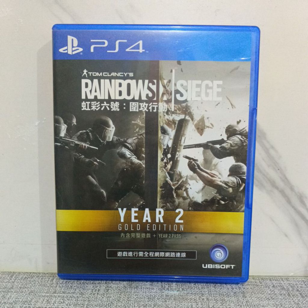 BD CD KASET ORIGINAL Ps4 Tom CLANCYS RAINBOW SIX Siege Bahasa Inggris Lengkap Manual bool