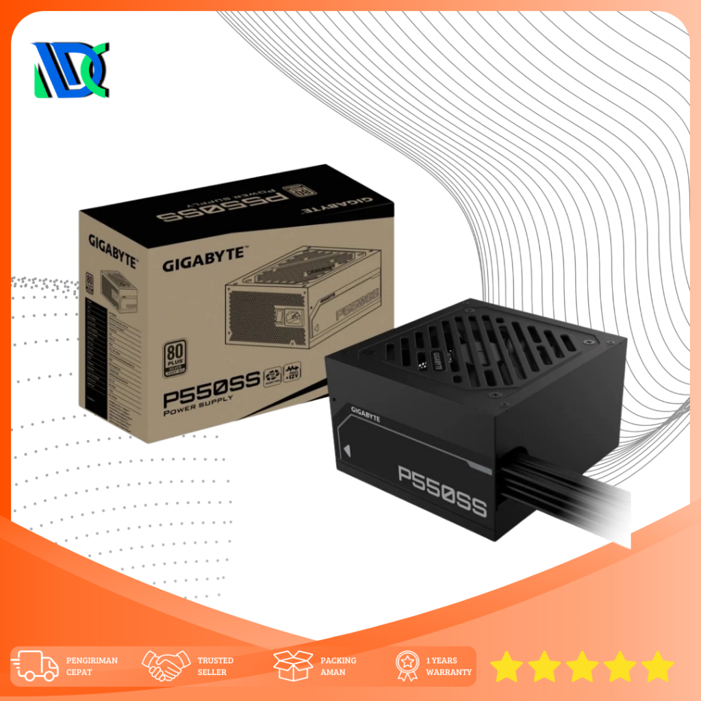 Power Supply Gigabyte P550SS - 550W 80+ SILVER
