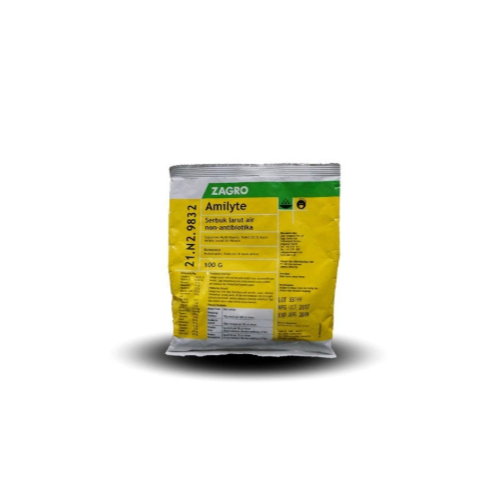 ZAGRO AMILYTE 100gr Multivitamin Elektrolit Asam Amino Anti-Stress Pertumbuhan