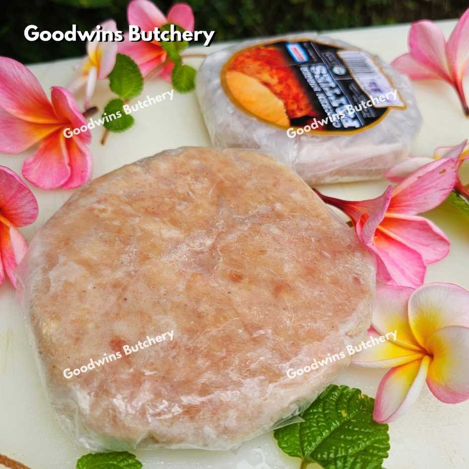 Malia Halal CHICKEN BURGER PATTIES daging ayam giling patty frozen 200gr