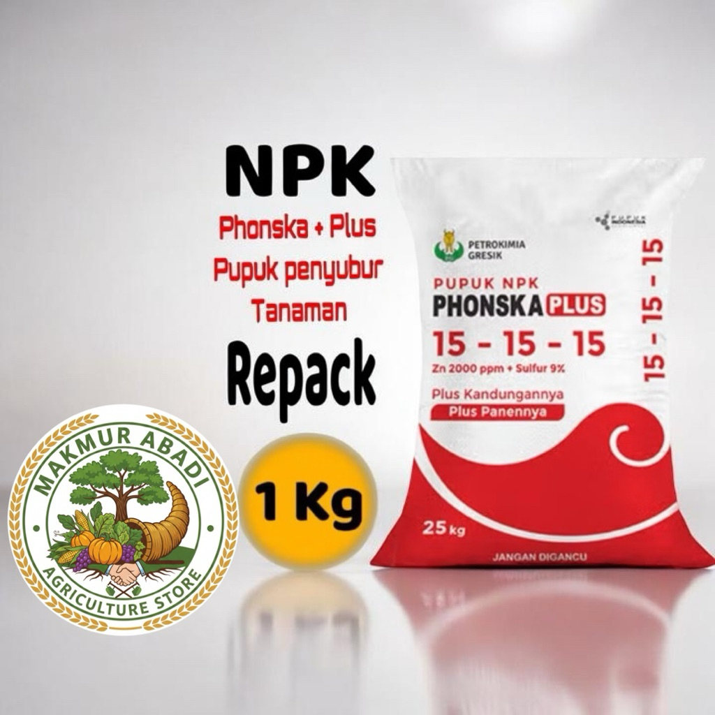 Pupuk NPK Phonska Plus 25kg - Diperkaya Sulfur & Zinc untuk Pertumbuhan Tanaman Optimal