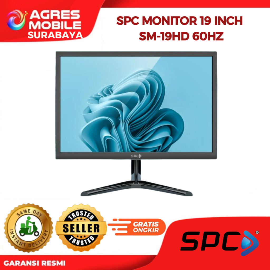 SPC MONITOR 19 INCH SM-19HD IPS HD 720P 1MS 60HZ 1Y