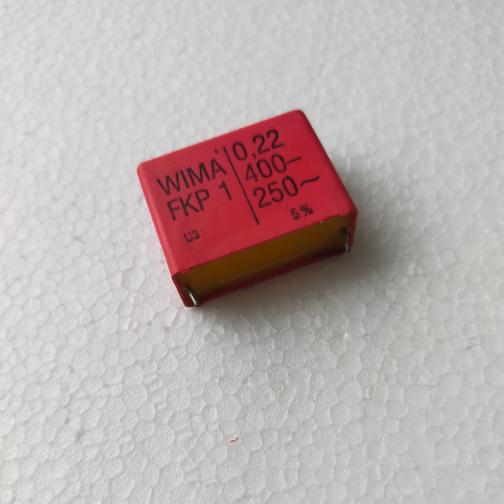 WIMA 0.22uf 400Vdc 250Vac FKP1 Capacitor Germany Original