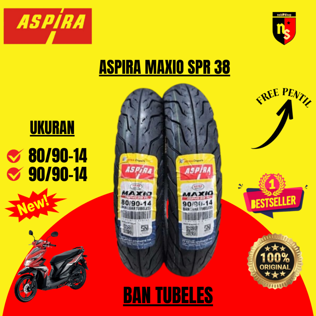 Aspira Maxio SPR38 Ring 14 Tubeless (TL)