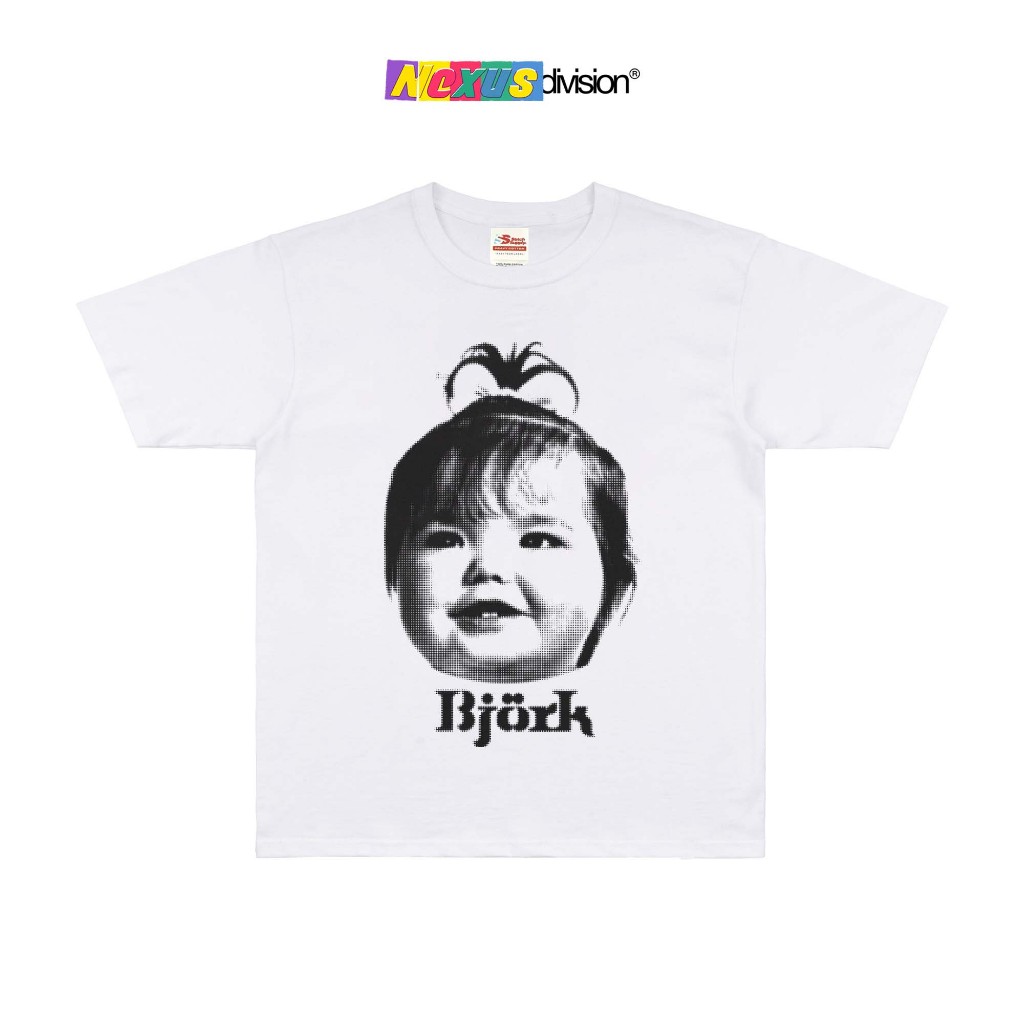 Bjork - Bjork Babby Tshirt Black - Kaos Band Heavy Weight 16s
