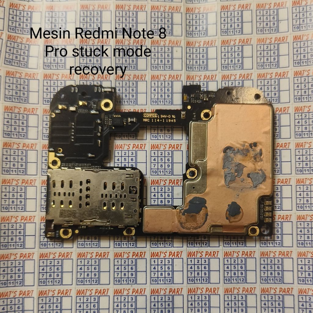Mesin Redmi Note 8 4/64GB Minus