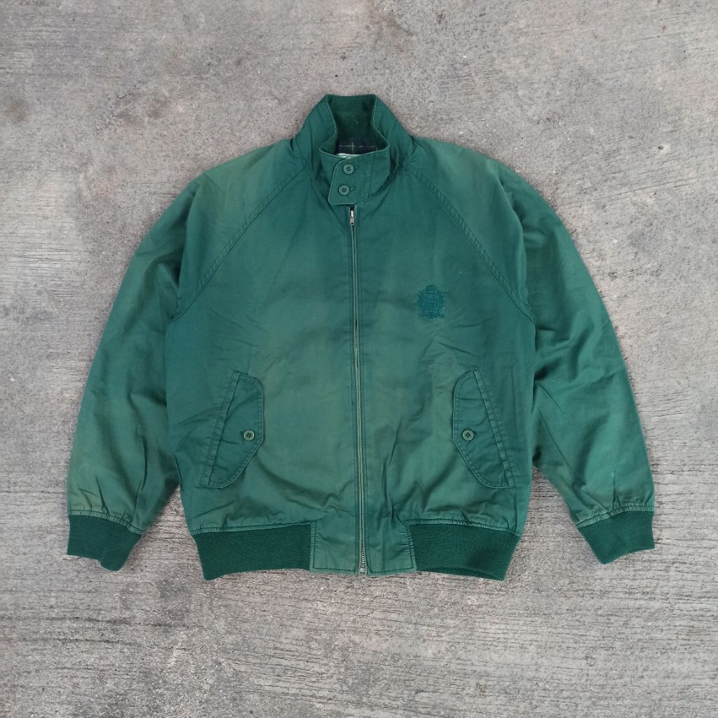 JAKET HARRINGTON BUAYA HIJAU