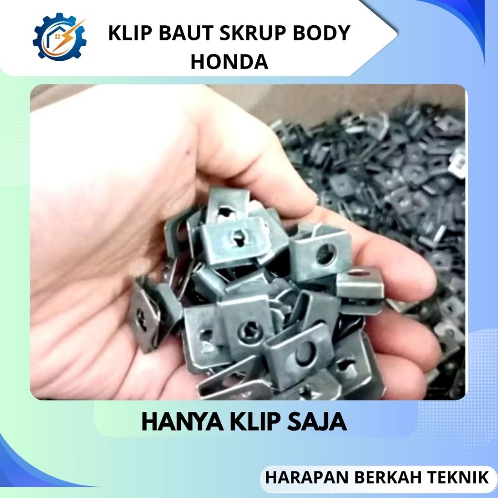 Klip honda klip baut Skrup body motor honda