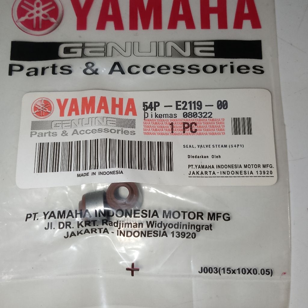 SEAL KELEP MOTOR YAMAH MIO J KODE 54P
