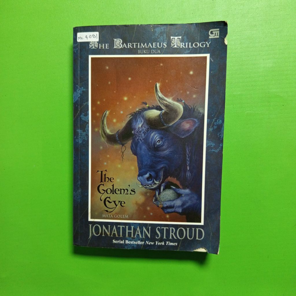 Novel The Golem's Eye (Mata Golem) - Jonathan Stroud