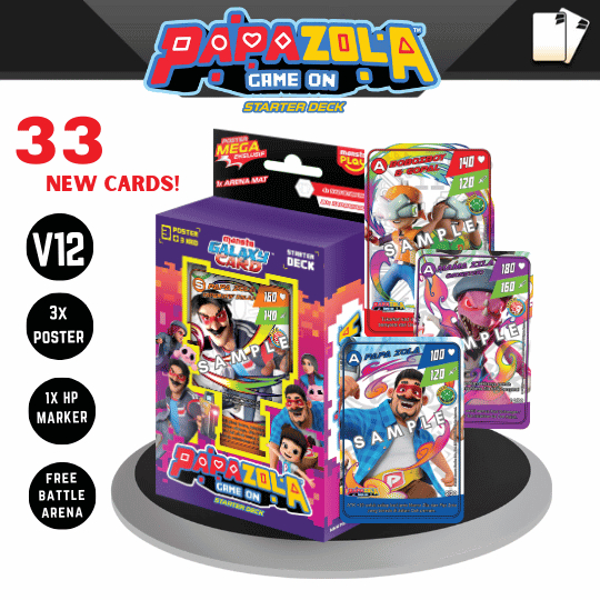 Original Boboiboy Galaxy Card Starter Deck Mainan Kartu Boboiboy