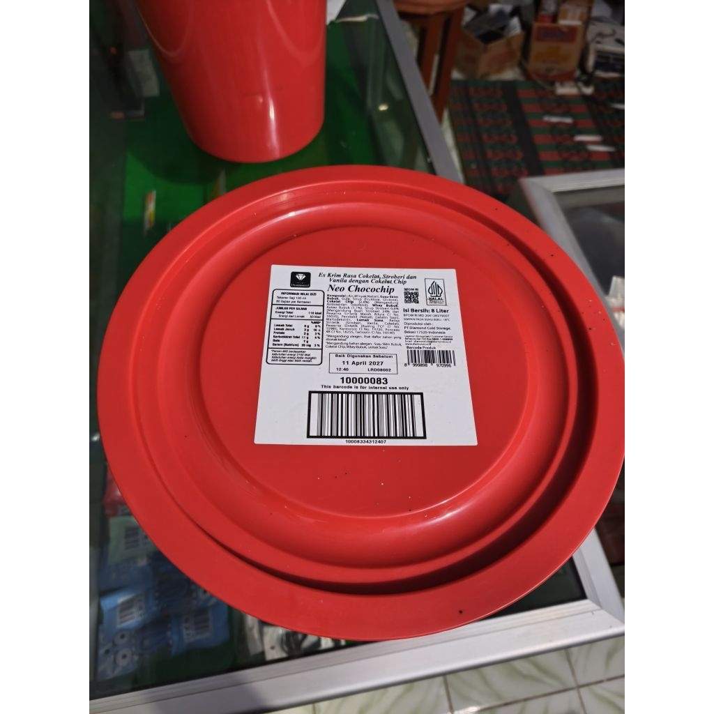 Toples plastik 8 liter