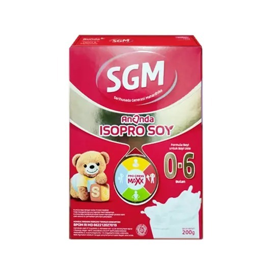 SGM Soya 0-6 Bulan Dukung Pertumbuhan Optimal Bebas Susu Sapi