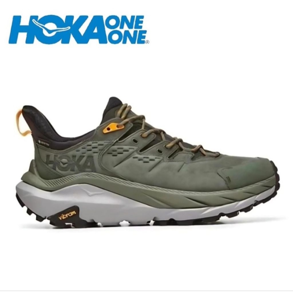Sepatu Hoka One One Kaha 2 Low GTX Green