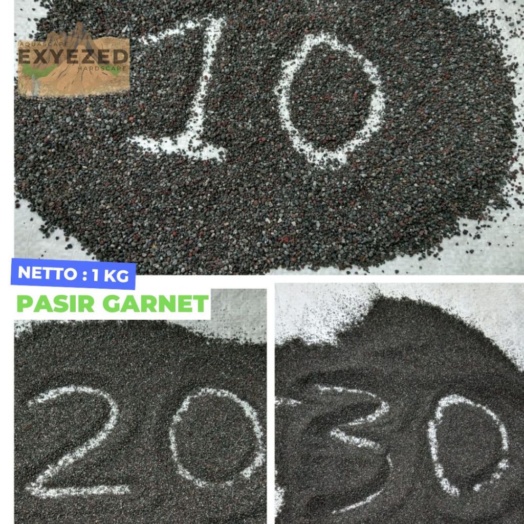 Garnet Pasir Pasir Garnet Garnet Sand SandBlasting Pasir Sandblasting 1 kg