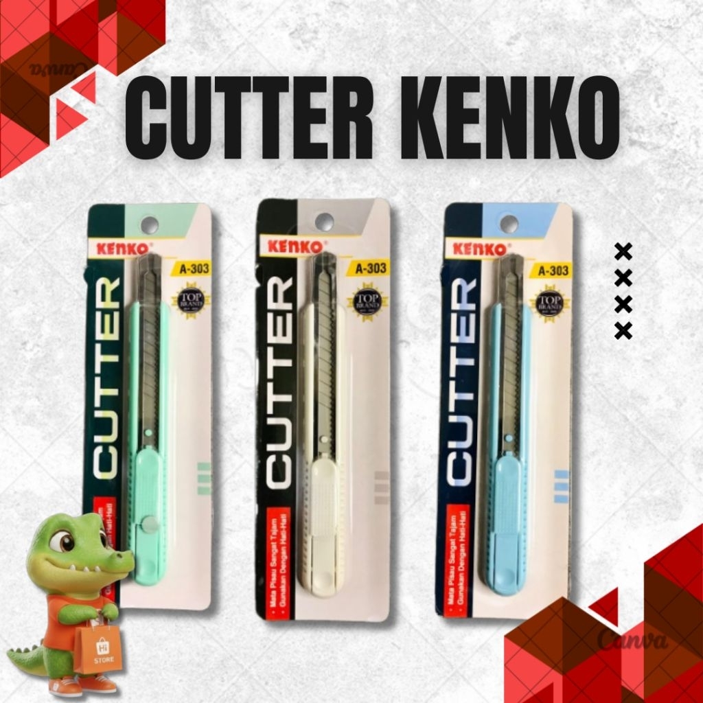 CUTTER KENKO A-303 WARNA PASTEL