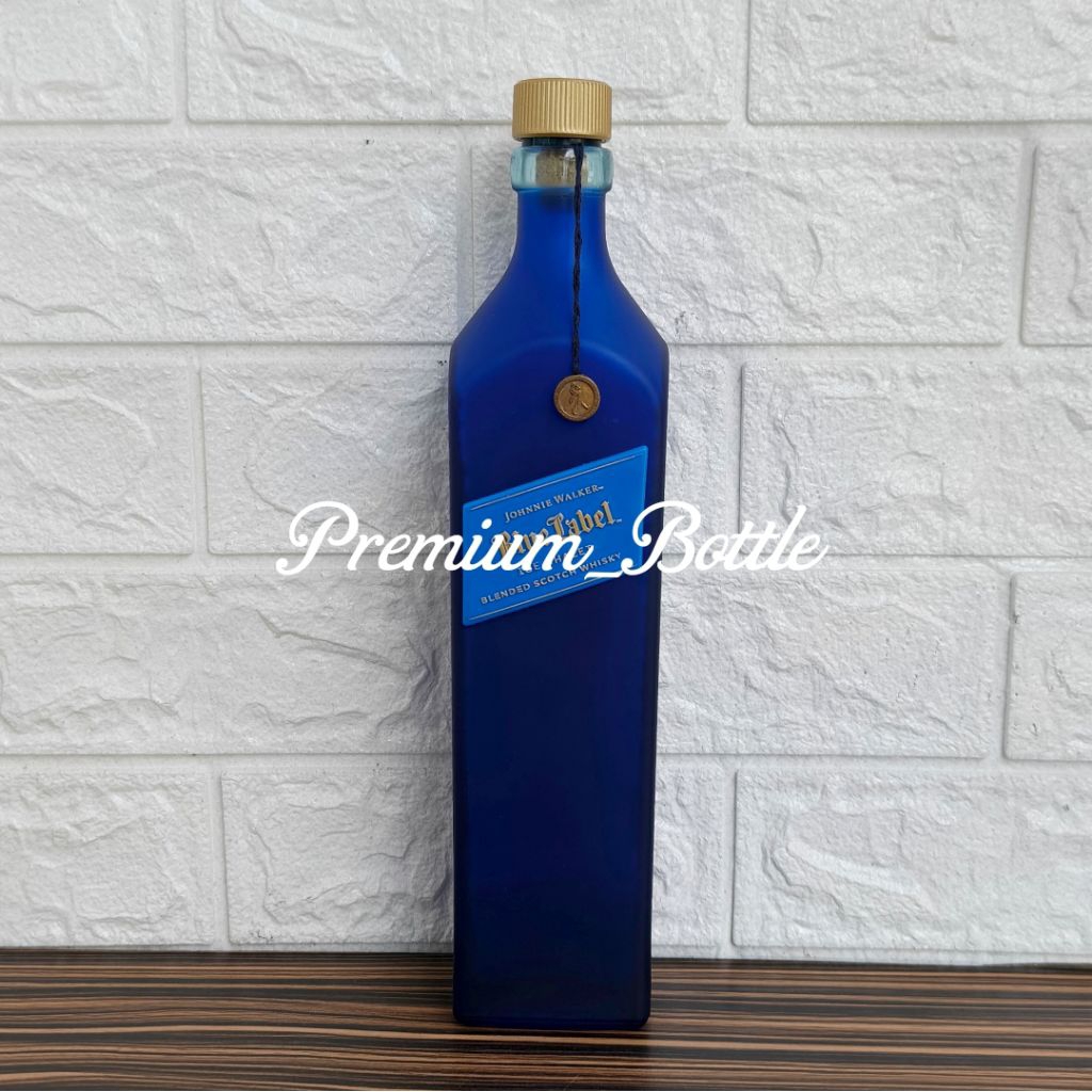 Botol Kosong JW Blue Label Ice Chalet 750ml