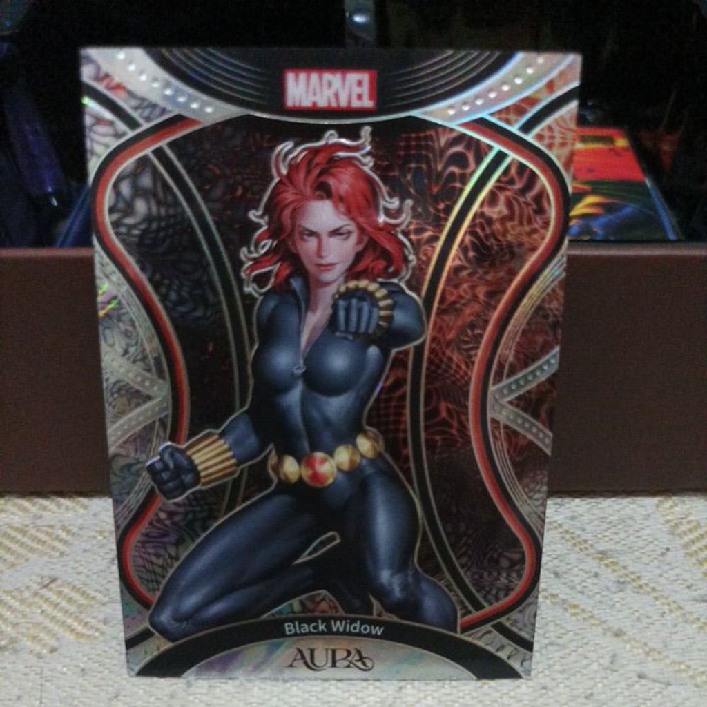 Kartu 2025 Kakawow Aura Marvel BLACK WIDOW | HOLO REFRACTOR