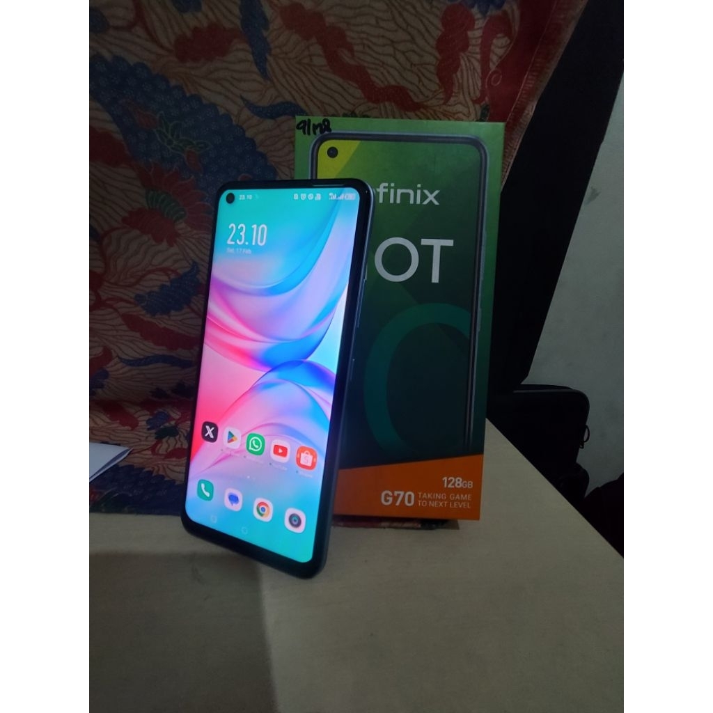 Infinix Hot 10 4/128 GB Resmi