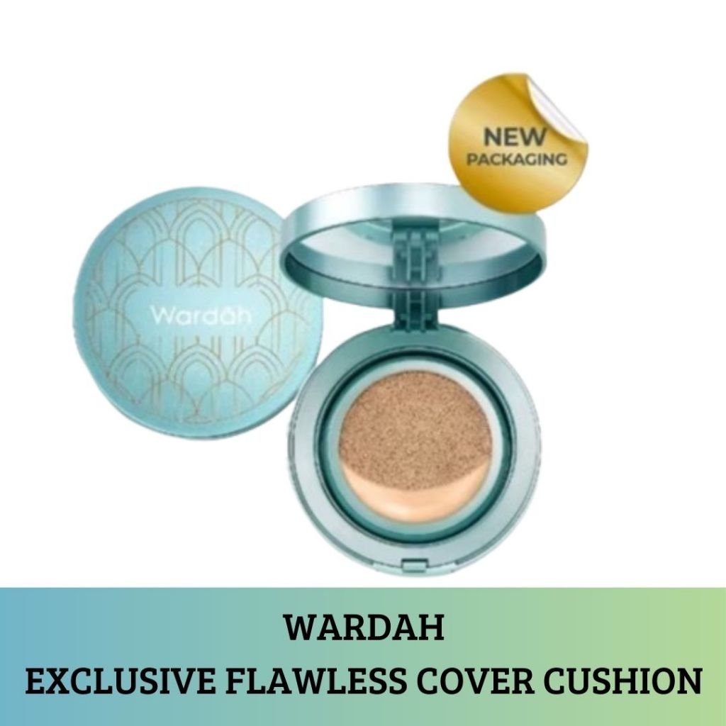 WARDAH Exclusive Flawless Cover Cushion Alas Bedak Wardah