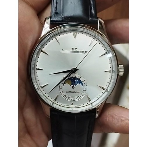 The Luxe Watch335 Jam Tangan Mewah Pria JLC Master Ultra Thin Moonphase 40MM Automatic Men Watch