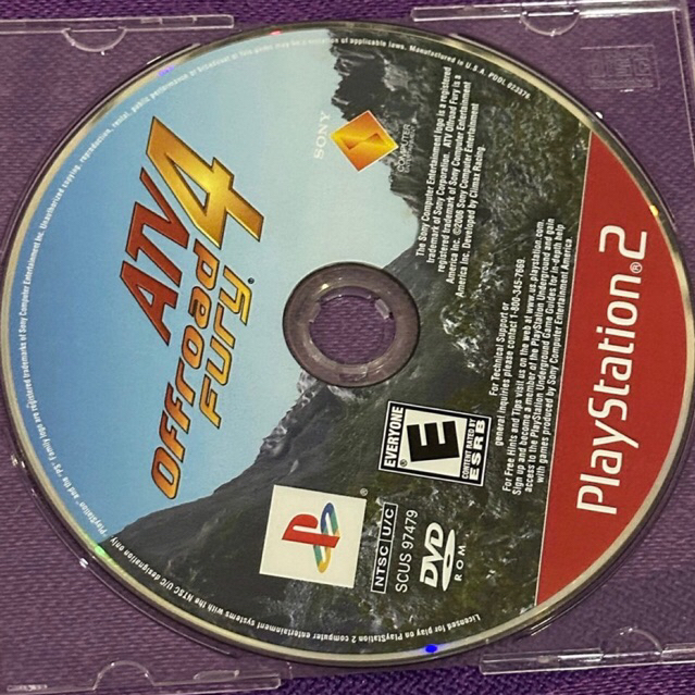 kaset ps2 ori us atv offroad fury 4