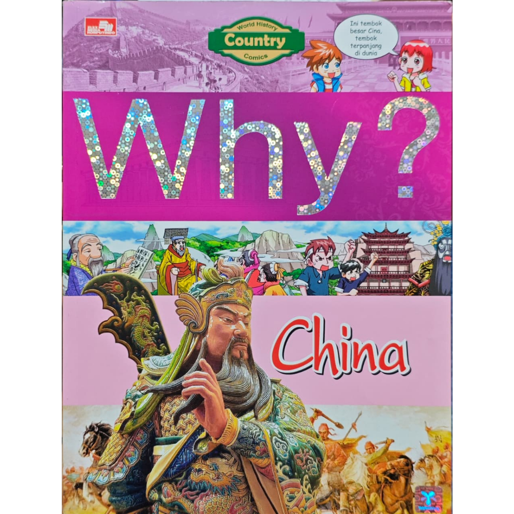[PRELOVED] Buku Series Why? World History & Country Comics "china"