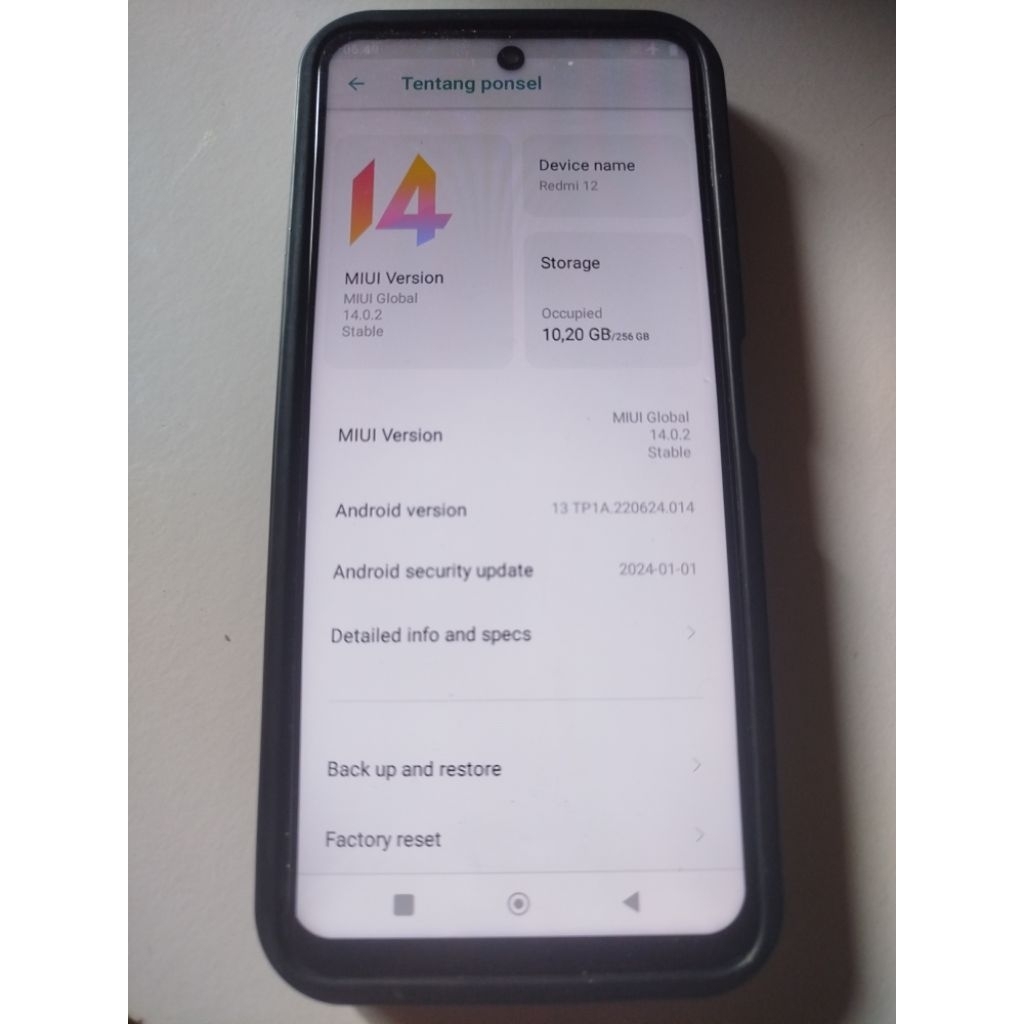 Xiaomi Redmi 12 Ram 8/256 ( Hp Only)