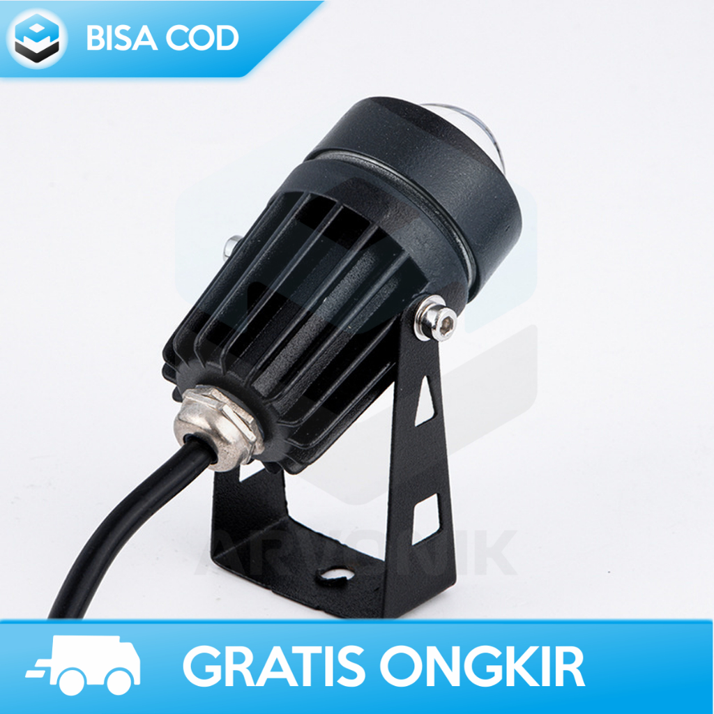 LAMPU SOROT HIAS TAMAN GEDUNG RUMAH DESAIN ESTETIK WARNA WARNI CANTIK ACARA PESTA ANTI AIR HUJAN PET