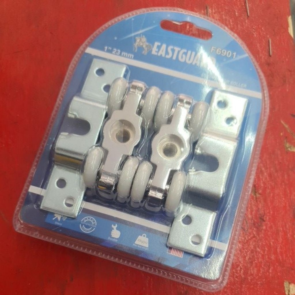 Roda Pintu 1" 23Mm Roda Pintu Sliding Geser / Wheel Sliding Door Set / Roda Pintu Geser Co