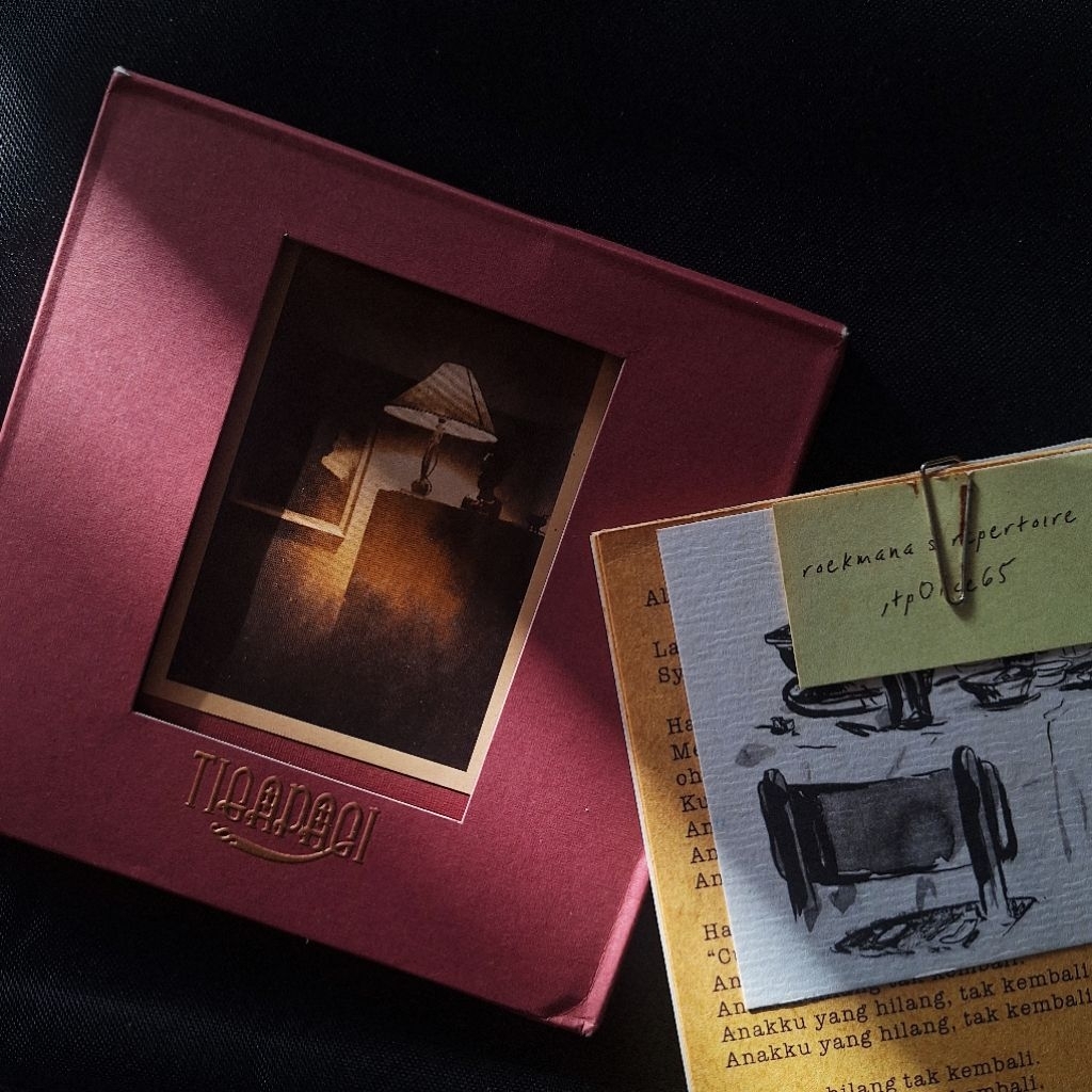 cd tiga pagi cetakan pertama