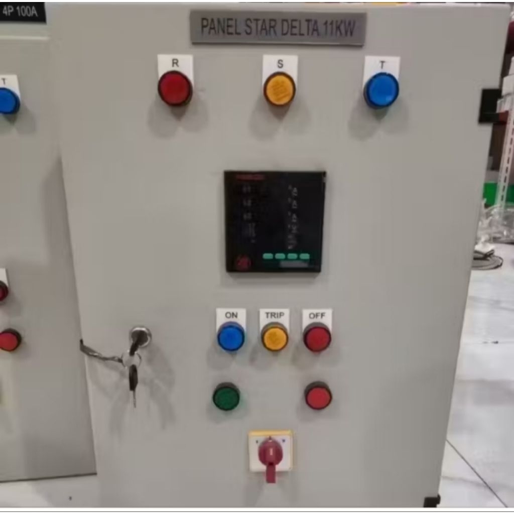 Panel Star Delta 37kw Schneider