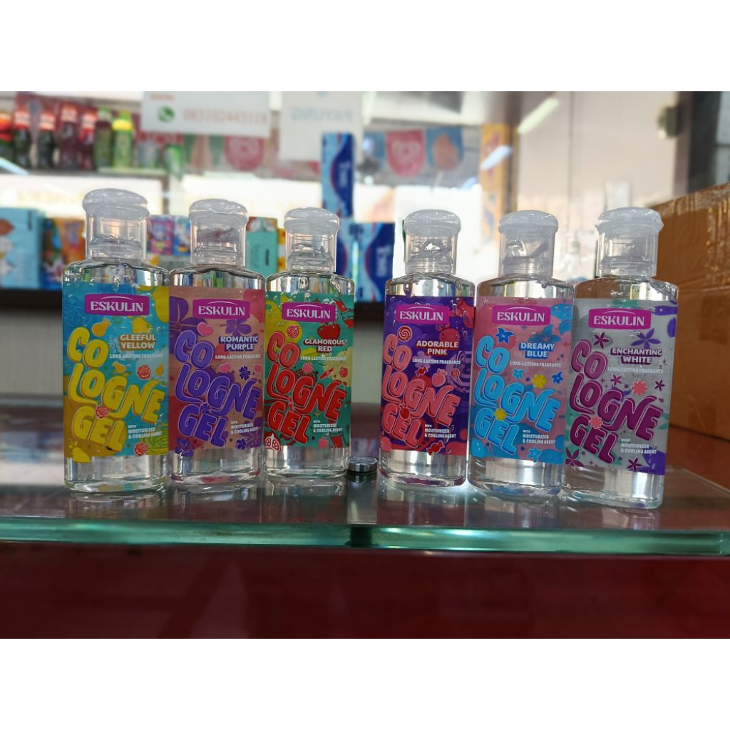 Eskulin cologne gel 100 ml / Parfum Wanita Gel