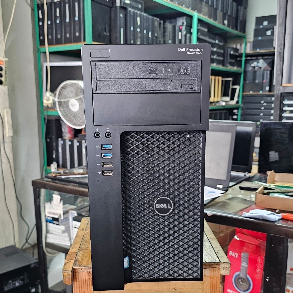 PC SERVER DELL PRECISION 3620 INTEL XEON E3 1220 V5 TANPA RAM TANPA HDD MURAH BANGET