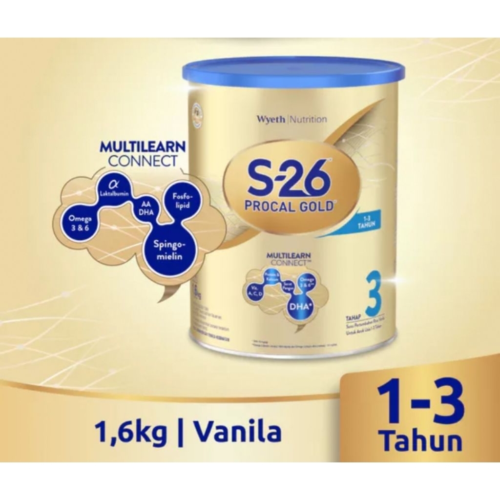 SUSU S26 S-26 PROCAL GOLD TAHAP 3 1600GR