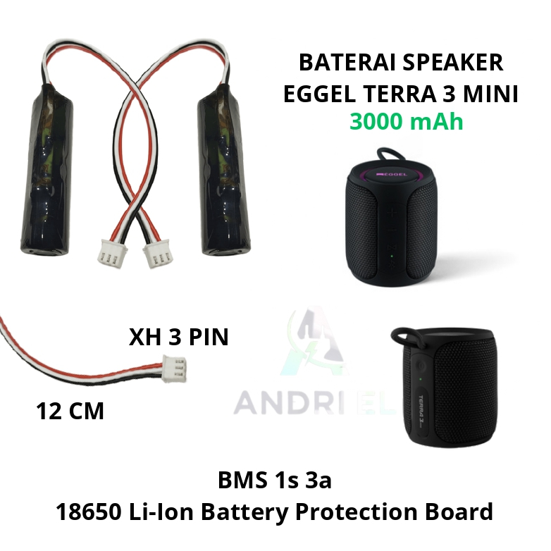 Baterai Eggel Terra 3 Mini Baterai Speaker Eggel Terre 3 Mini 3000mAh