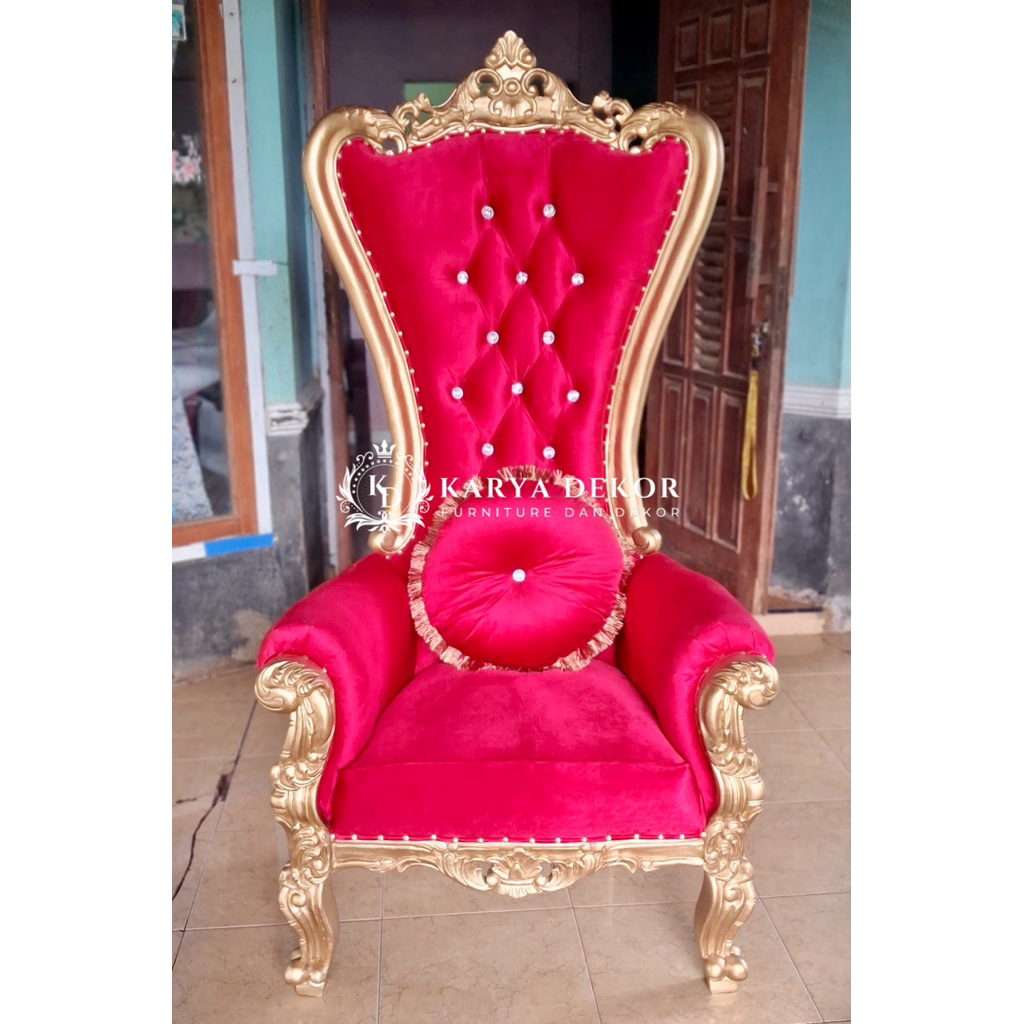 Kursi syahrini dan bantal peluk / sofa syahrini kayu jati