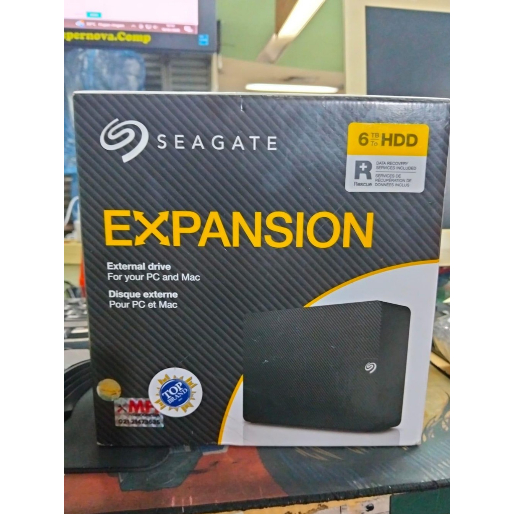 HDD EXPANSION SEAGATE 6 TB MFI RESMI