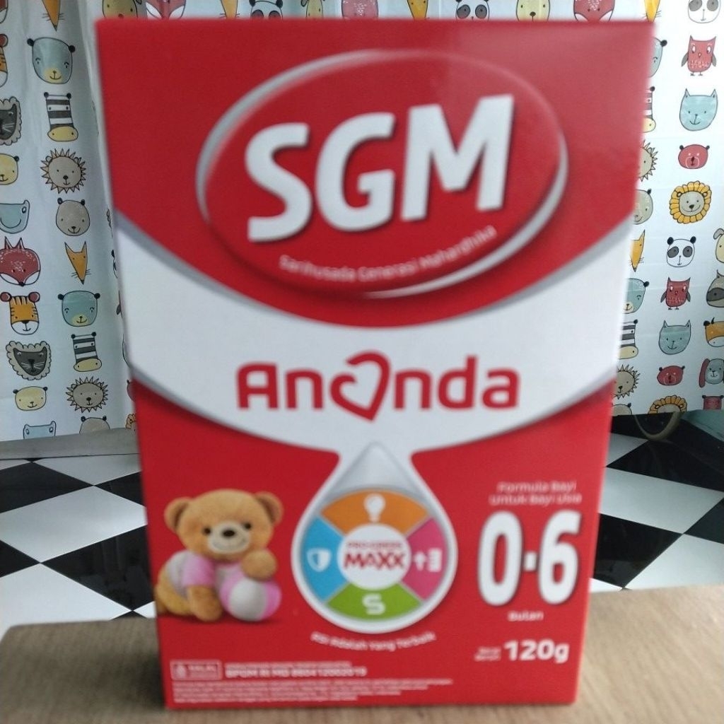 susu SGM ananda 0 6 bulan 120 gr