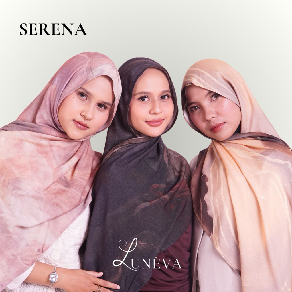 LUNÉVA - Serena Printed Viscose | Pashmina Modal Viscose Printed