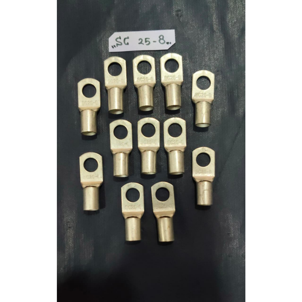 Cable Lug / Kabel Skun SC / Skun Kabel SC 25-8 / Scun Cable 25-8mm