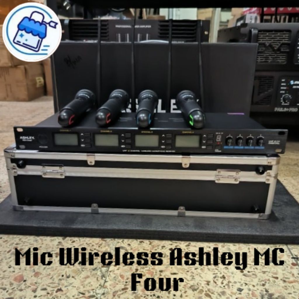Microphone Mic Wireless Ashley MC - Four MC Four Original