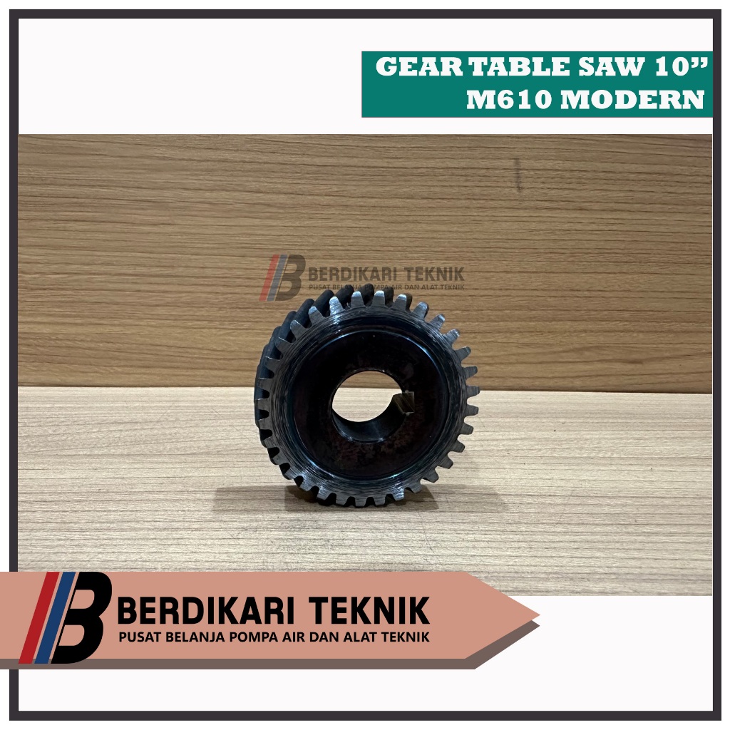 Gear Gigi Ger Gir Nanas Helical Gear Table Saw 10" 10IN 10 INCH CIRCLE MEJA DUDUK M610 M 610 M-610 M