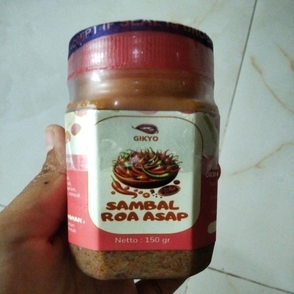 sambal roa asap