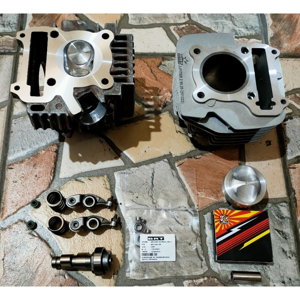 Blok head Jupiter z skep 130cc full isian Gtx Roadrace Harian racing touring balap