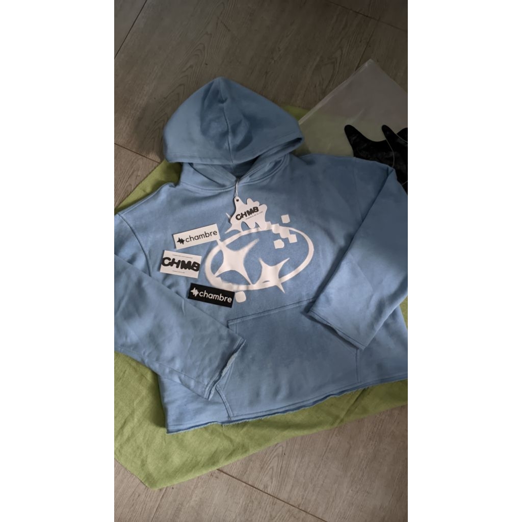 HOODIE BOXY ARCHI DISTRESSED ||CHMB||