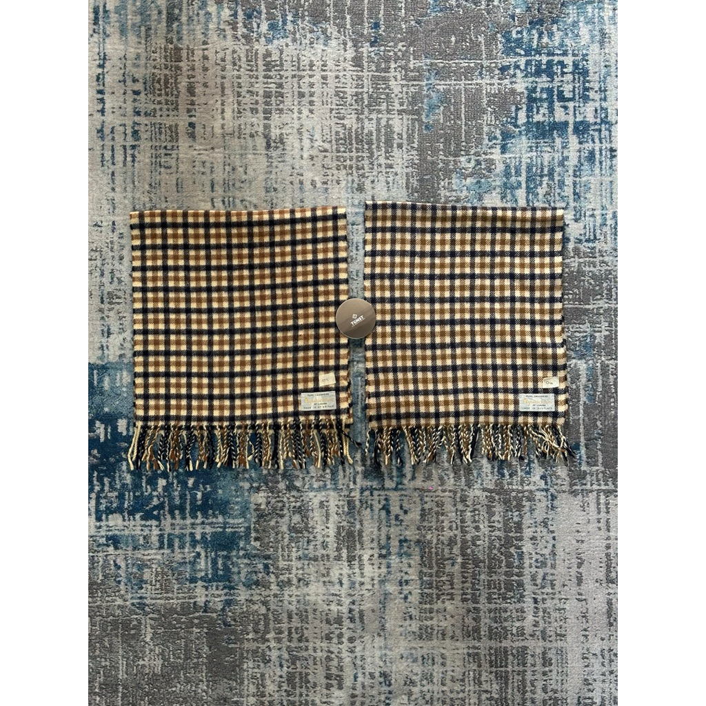 Aquascutum Scarf London Iconic Pattern Club Check